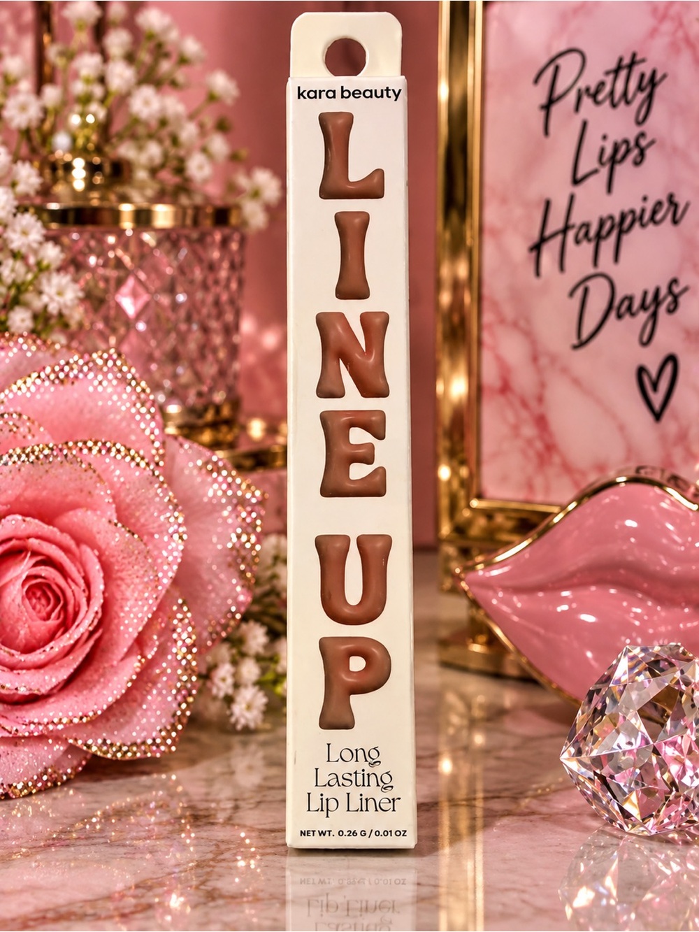 Kara Beauty Line Up Long-Lasting Lip Liner - Claudia